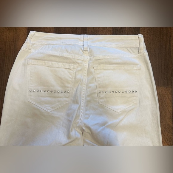 Nine West Cream Flared Pants - Picture 7 of 12